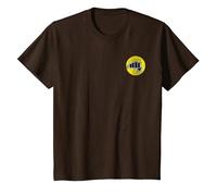 The Karate Kid Cobra Kai Yellow Fist Front and Back Camiseta, Niños, Marrón, 12 años