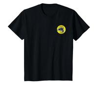 The Karate Kid Cobra Kai Yellow Fist Front and Back Camiseta, Niños, Negro, 6 años