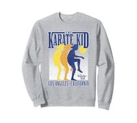 The Karate Kid Retro Crane Kick Silhouettes Movie Sudadera
