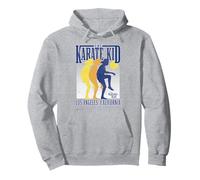 The Karate Kid Retro Crane Kick Silhouettes Movie Sudadera con Capucha
