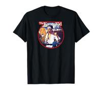The Karate Kid Round Illustrated Poster Movie Camiseta
