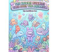 The Kawaii Bunnies Take Over The Aquarium: 79 Coloring Pages A Fun and Relaxing Coloring Book for Kids, Teens & Adults Featuring Adorable Bunnies in ... Jungle Adventures (The Kawaii Bunnies Series)