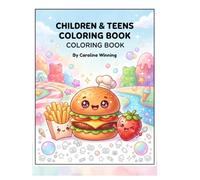 The Kawaii Funny Food Coloring Book: 50 Cute and Silly Food Designs with Happy Faces: Relaxing Foodie Coloring Pages for Kids, Teens, and Adults