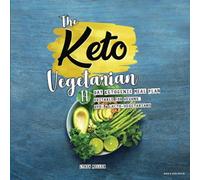 The Keto Vegetarian: 14-Day Ketogenic Meal Plan Suitable for Vegans, Ovo- & Lacto-Vegetarians (Black & White Edition) (The Carbless Cook)
