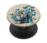 The Key To Wonderland - Alice in Wonderland PopSockets Agarre y Soporte para Teléfonos y Tabletas