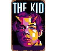 The Kid Laroi - Póster musical de 8 x 12 pulgadas, letrero de metal vintage para decoración del hogar, bar, pub, garaje, regalos