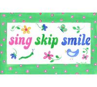 The Kids Room by Stupell Sing, Skip, Smile Rectangle Wall Plaque by The Kids Room by Stupell