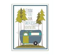 The Kids Room by Stupell You Are Our Greatest Adventure Art Wall Plaque, Blue/Green by The Kids Room by Stupell