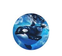 The Killer Whale in the Sea - 4 tarjetas ambientadoras para coche, desechables, para vehículos, aroma a lavanda