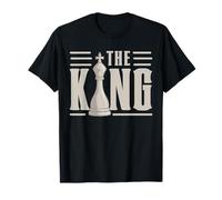The King Chess Piece, Divertida Pareja para Fiesta de Halloween Camiseta