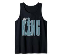 The King Chess Piece, Divertida Pareja para Fiesta de Halloween Camiseta sin Mangas