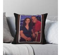 The King Of Queens Kevin James - Funda de almohada de poliéster y lino, terciopelo, con cremallera, decoración para coche