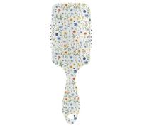 The Kingdom Of Shattered Flowers - Cepillo antiestático para pérdida de cabello. Masaje de cuero cabelludo diseñado para cabello fino con mango ergonómico antiencrespamiento para cabello
