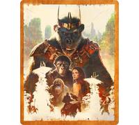 The Kingdom of The Planet Of The Apes 4K UHD Steelbook [Blu-ray] [Region A & B & C]
