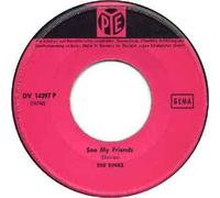 The Kinks - See My Friends / Wonder Where My Baby Is Tonight - Vogue Schallplatten - DV 14397 P, Pye Records - DV 14397 P