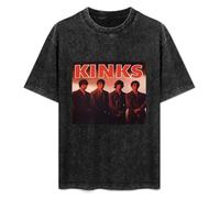 The Kinks Self Titled Mens T-Shirt Unisex Black Top tee XXL