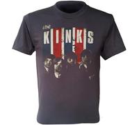 The Kinks T-Shirt Rock Band Pop Retro Men tee S to 3XL
