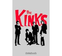 The kinks who clash mod smiths rock band Notebook: 120 Pages 6x9, Blank Lined Notebook, Journal, Diary, Note Pad, Writing Notes, For Students, Work or Personal Use