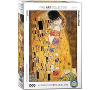 The kiss Gustav Klimt 1000 Piezas Puzle Rompecabezas Por Eurographics
