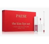 THE KISS LIPS SET N 03 Liquid Lipstick & Lip liner "Lovely Pink"