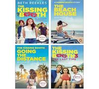The Kissing Booth - Juego de 4 libros de Beth Reekles (The Kissing Booth, Going the Distance, One Last Time, The Beach House)