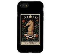 The Knight Chess Player Master Tarot Card Witchy Moon Carcasa para iPhone SE (2020) / 7/8