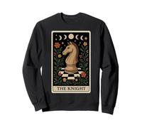 The Knight Chess Player Master Tarot Card Witchy Moon Sudadera