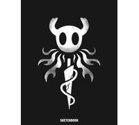 The Knight Grunge Sketchbook: Blank Pages, 110 pages, White paper, Sketch, Doodle and Draw