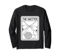 The Knitter Yarn Lover - Artesanía apasionada Manga Larga