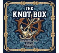 The Knot Box: Instruction Book, 4 Ropes, Carabiner