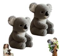 The Koaly Emotional, The Koaly Emocional Sanación a petición, Soft Koala Plush Mimics Natural Movements Like a Real Koala, Cute Calming Throw Pillow Pillow (2pcs)