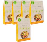 The Konjac Shop - Arroz de Konjac 270g Shirataki Sin Gluten Bajo en Calorías y Carbohidratos Apto para Dietas Keto y Veganas (Pack de 5)