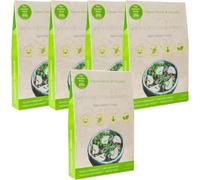 The Konjac Shop - Espaguetis Konjac de Albahaca 270g Sin Gluten Bajo en Calorías y Carbohidratos Ideal para Dietas Keto y Veganas (Pack de 5)