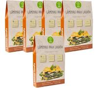 The Konjac Shop - Laminas de Konjac Para Lasaña 200g | Shirataki Pasta Sin Gluten | Bajo En Calorias y Carbohidratos | Aptos para Veganos (Paquete de 5)
