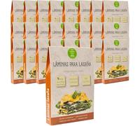 The Konjac Shop - Laminas de Konjac Para Lasaña 270g | Shirataki Pasta Sin Gluten | Bajo En Calorias y Carbohidratos | Apta para Veganos (Paquete de 25)