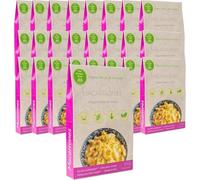 The Konjac Shop - Macarrones de Konjac 270g Shirataki Sin Gluten Bajo en Calorías y Carbohidratos Ideal para Dietas Keto y Veganas (Pack de 25)