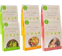 The Konjac Shop - Pack de 6 Unidades de 270g Pasta Shirataki Sin Gluten Bajo En Calorias y Carbohidratos Aptos Para Veganos, Dietas Keto, Low Carb