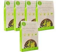 The Konjac Shop - Tallarines Konjac de Espinacas 270g Shirataki Sin Gluten Bajo en Calorías y Carbohidratos 100% Vegetal (Pack de 5)