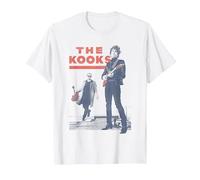 The Kooks Oficial Camiseta, Hombre, Blanco, L