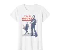 The Kooks Oficial Camiseta, Mujer, Blanco, M