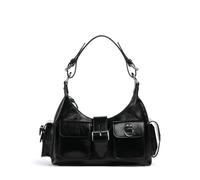 The Kooples Amelia | Bolso de hombro | negro | cuero de vaca de grano fino
