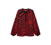 The Kooples Blouse Ample Zebra Print Black-red Talla: 36 | Blusas Outlet | Mujer | Negro