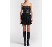 The Kooples Bustier Robe Detail Cur Black Talla: 40 | Mini Vestidos Outlet | Mujer | Negro