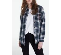 The Kooples Checked Shirt With Contrasting Pockets Bottle Green Talla: 36 | Blusas Outlet | Mujer | Verde