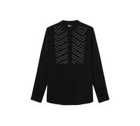 The Kooples Chemise Brodee A Manches Longues Black Talla: 36 | Camisas Outlet | Mujer | Negro