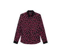The Kooples Chemise Manches Longues Col Classique Black / Pink Talla: XS | Camisas Casuales Outlet | Hombre | Negro