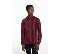 The Kooples Chemise Manches Longues Red / Black Talla: S | Camisas Casuales Outlet | Hombre | Rojo