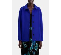 The Kooples Fringe Double Face Jacket Medium Blue Talla: 34 | Chaquetas Outlet | Mujer | Azul