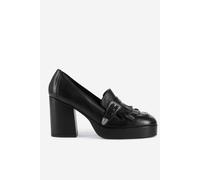 The Kooples High Heeled Leather Mocassines Black Talla: 36 | Mocasines Outlet | Mujer | Negro