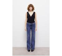 The Kooples Jean Denim Wide Leg Blue Denim Talla: 25 | Pantalones anchos Outlet | Mujer | Azul